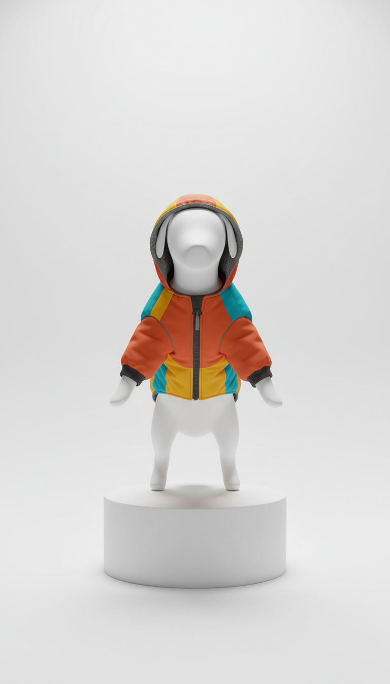 Urban Pup Jacket with Water-Repellent Shell